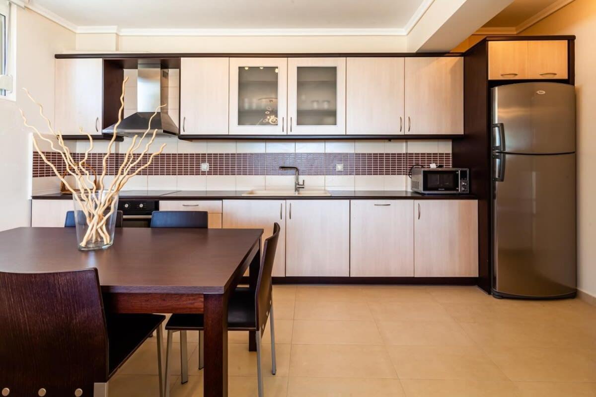 Aigli Fully Equipped Getaway - Seaview Lux Retreat Villa กาลามาตา ภายนอก รูปภาพ